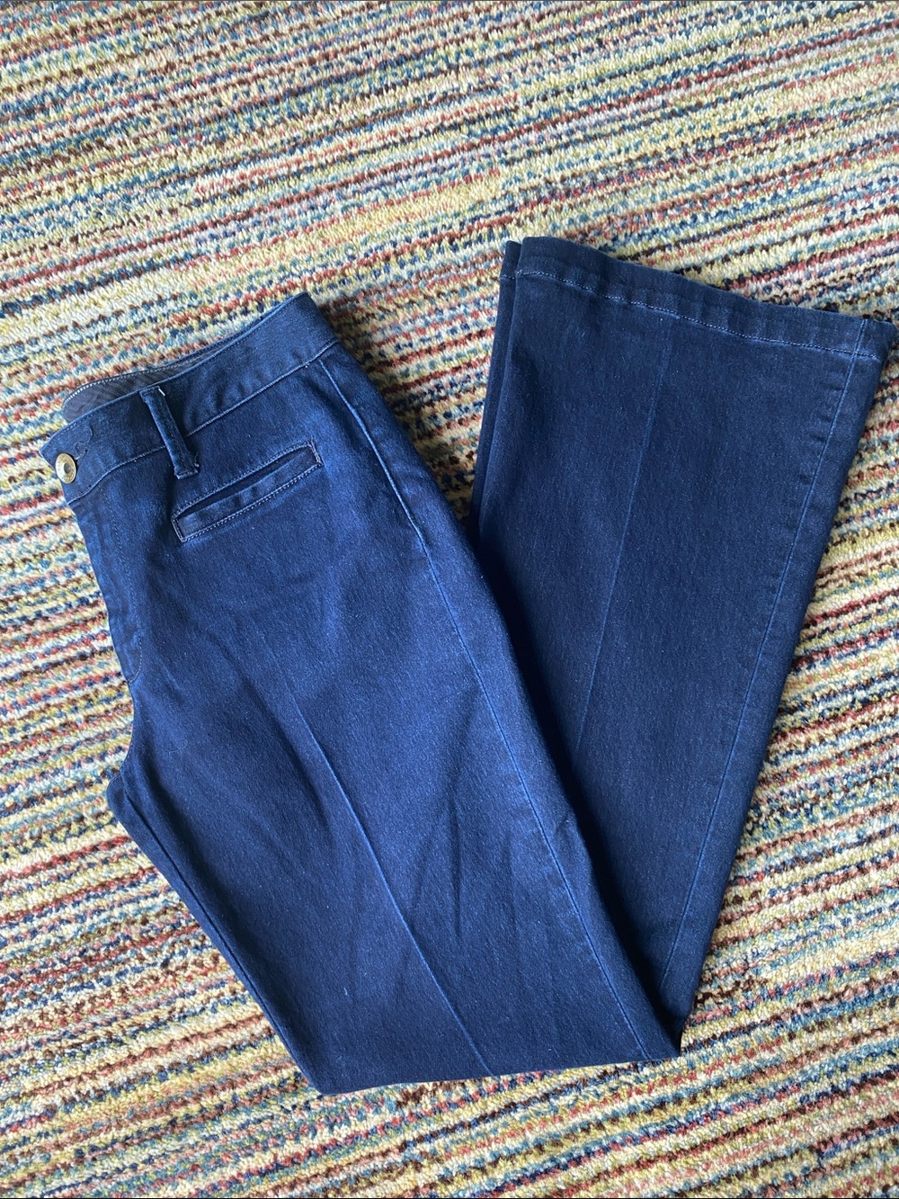 Banana Republic Low Rise Flare Trouser Jeans 29